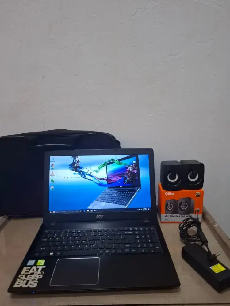 Acer aspire E5 575G core i5 gen 6th nvidia 940mx