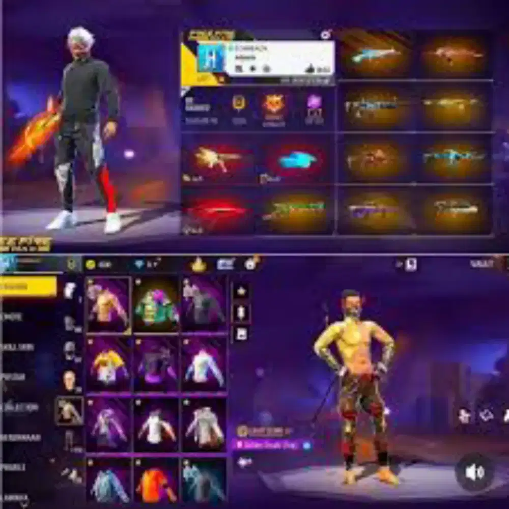 Jual akun ff old murah terpercaya