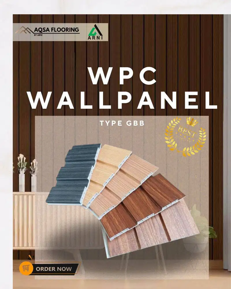 WPC Wallpanel Indoor - 10 x 220 x 2.900 mm / 3 Kotak