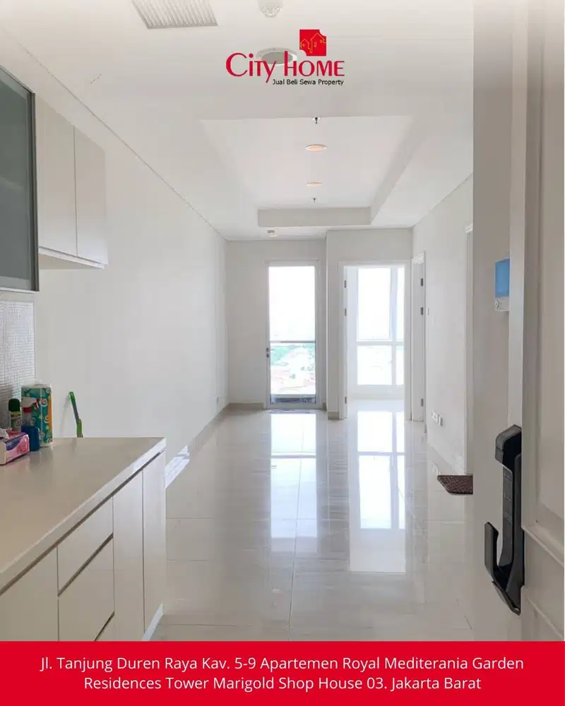 DIJUAL – Apartemen Non Furnish  2BR Grand Madison Tanjung Duren