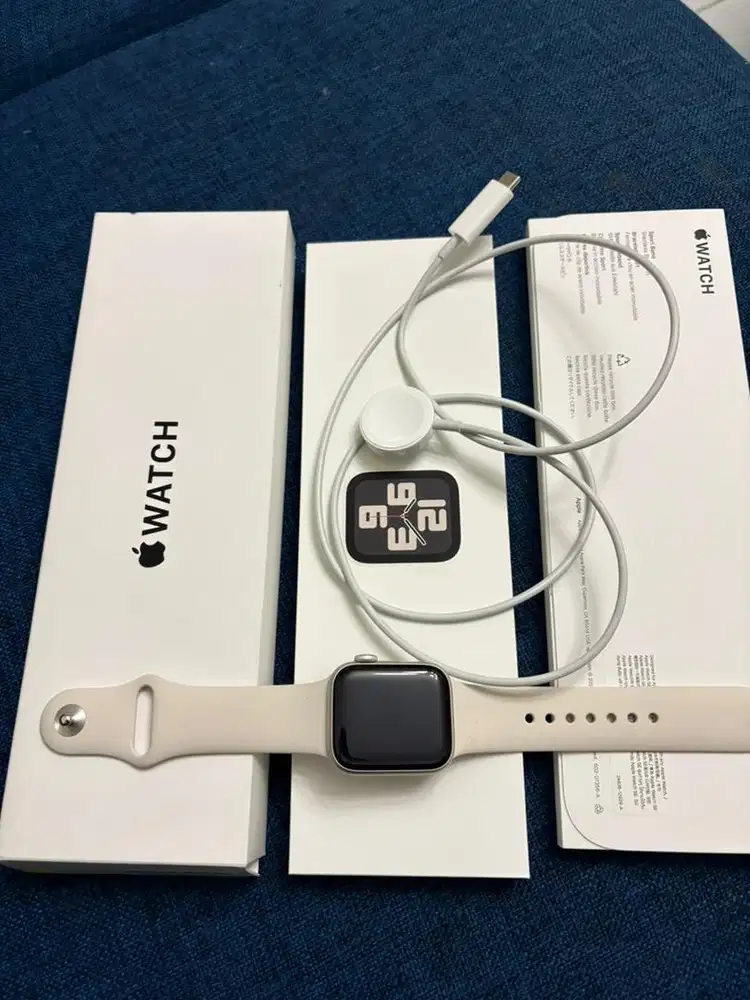 Apple Watch SE gen 2 40mm Starlight mulus no minus