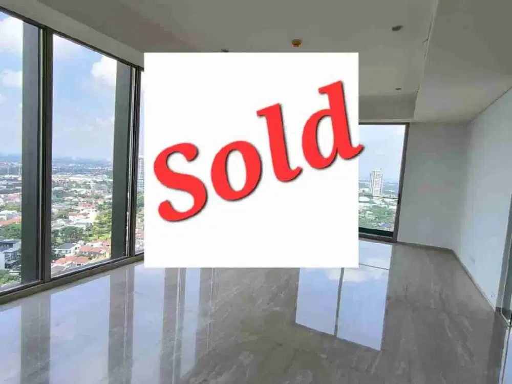 Apertemen Tipe 3 BR Kondisi  Bagus, Mau dijual Cepet, Lantai tinggi