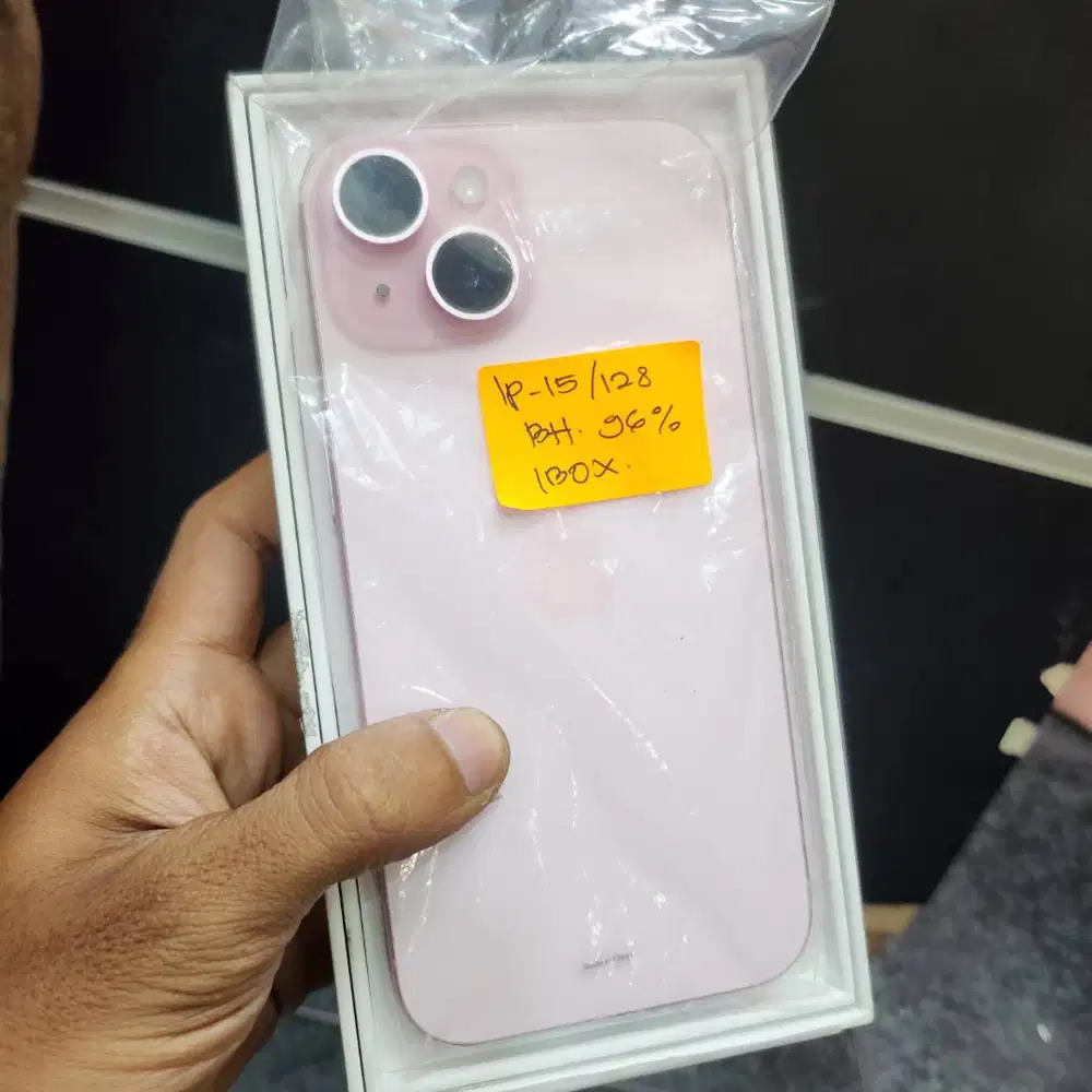 iphone 15 128gb ibox lengkap ori mulus