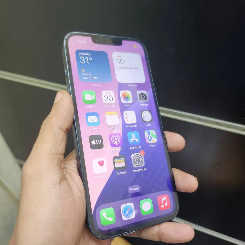 iphone 15 128gb ibox lengkap ori mulus