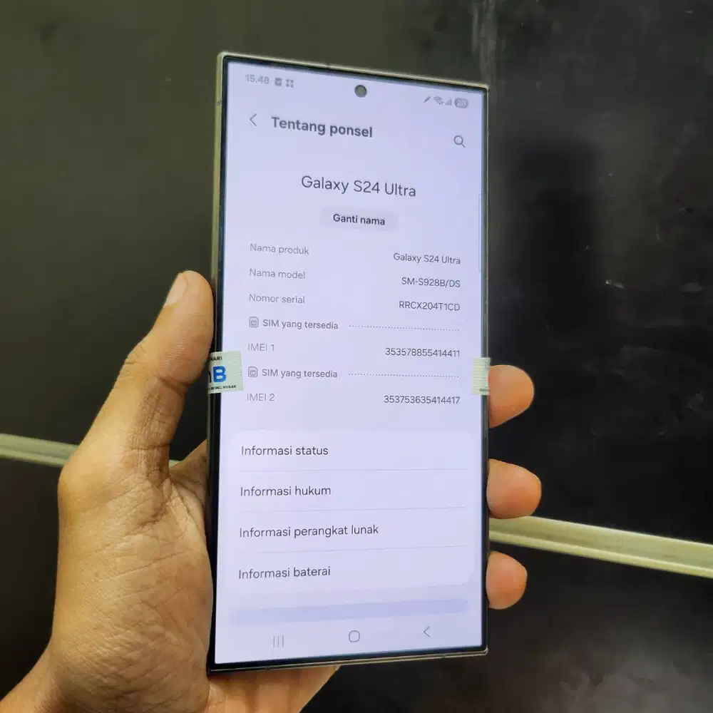 samsung z flip 6 256gb sein lengkap