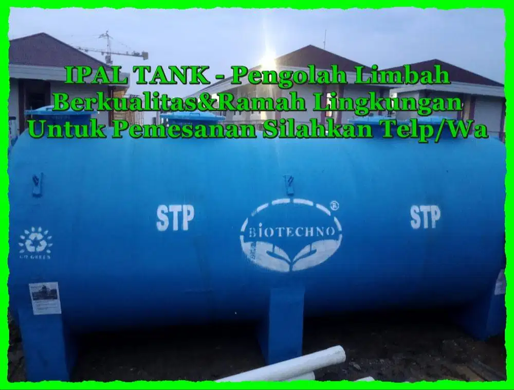 Tangki IPAL, IPAL Domestik - IPAL Biotech - STP - IPAL Restoran – IPAL