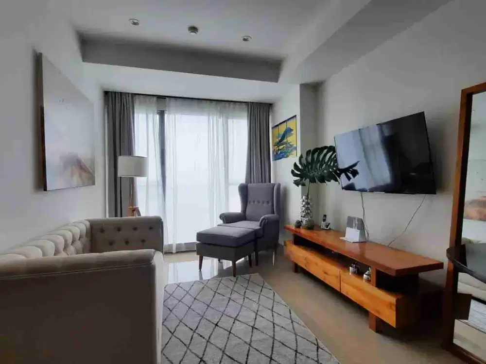 Dijual Apartment Jepang Mewah 1 Bed Room Branz BSD, Full Furnished View Aeon Mall, Gn Salak, Dekat Tol, ICE, Prasetya Mulya