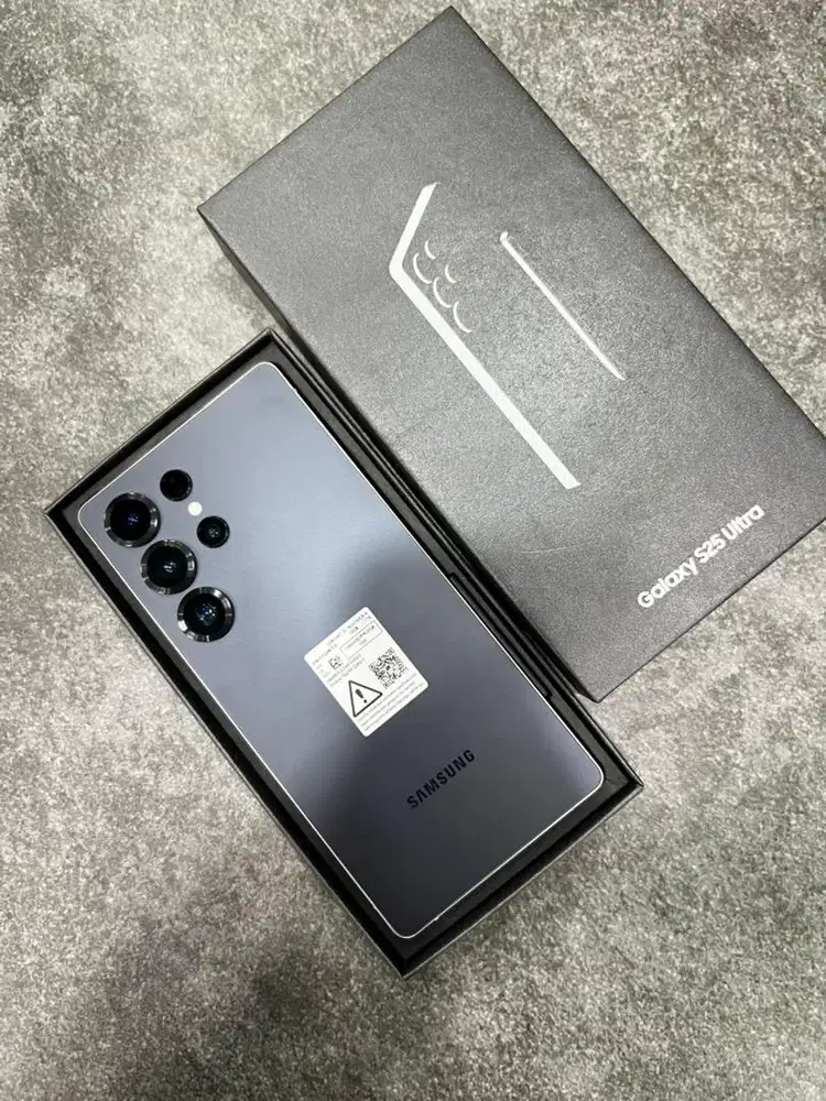 Samsung S25 ultra 12/1TB SEIN like new lengkap original