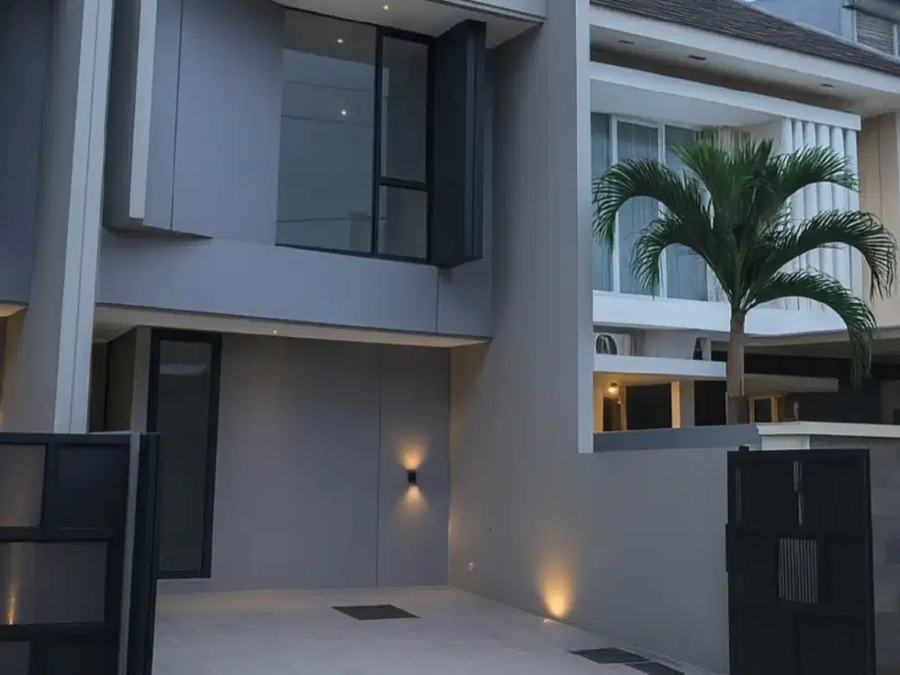 Rumah Baru Minimalis Modern, lokasi favorit Surabaya Timur