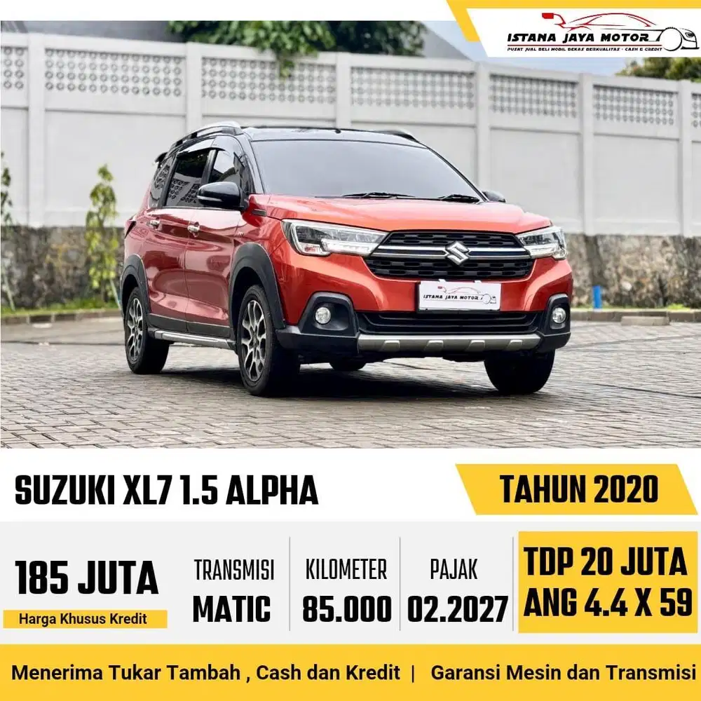 PAJAK PANJANG Suzuki XL7 1.5 Alpha Automatic 2020