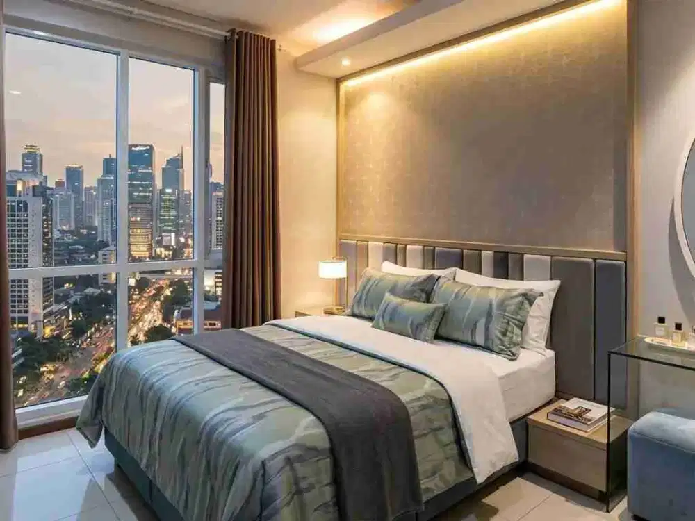 sewa apartemen 2 kamar suite Private lift