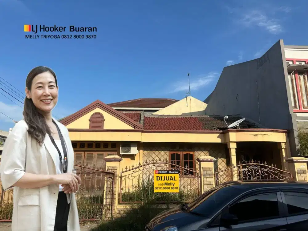 Rumah Posisi Hoek Siap Huni di Komplek Villa Indah Permai Bekasi