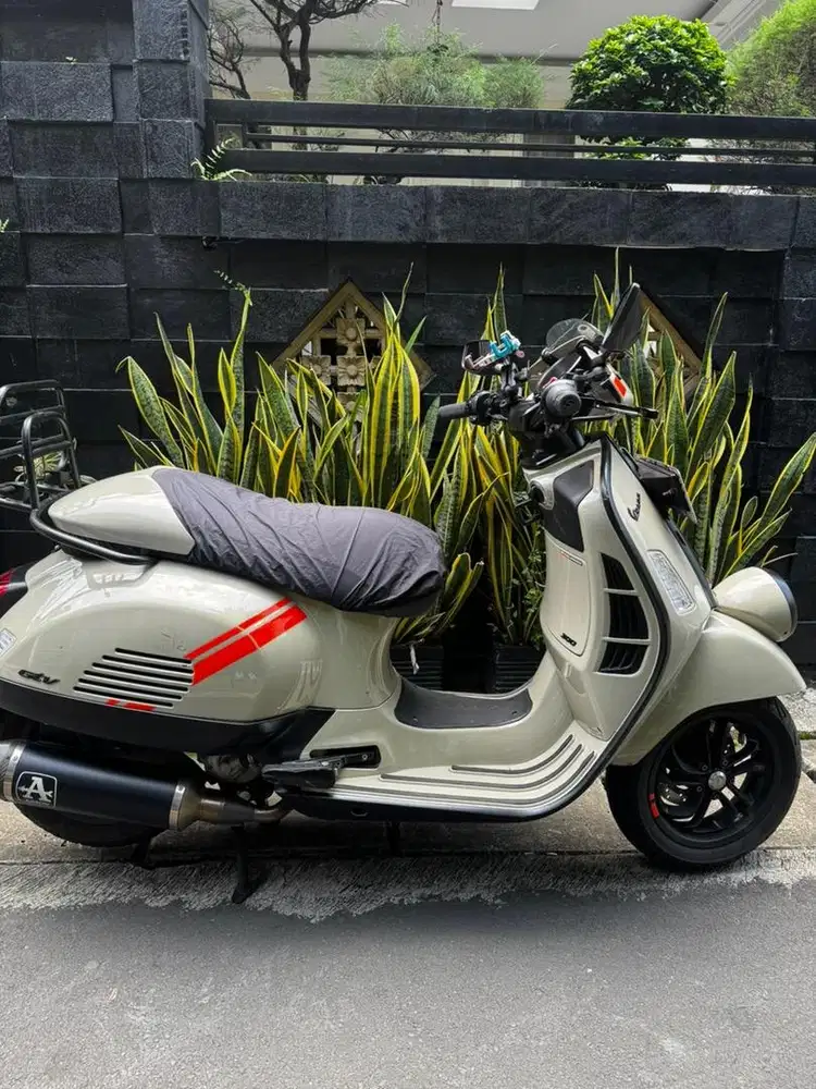 VESPA GTV 300 2024 not GTS 300 sei giorni motor enak rawatan MODIF