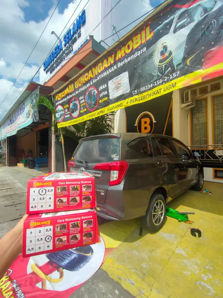 MUDIK AUTO NYAMAN, dg Mobil dipasang BALANCE Peredam LIMBUNG & GRUDUK