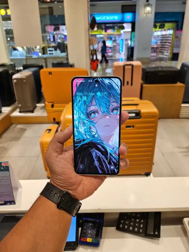 Samsung S24 FE Grey 256 GB Ex Sein Resmi Garansi On