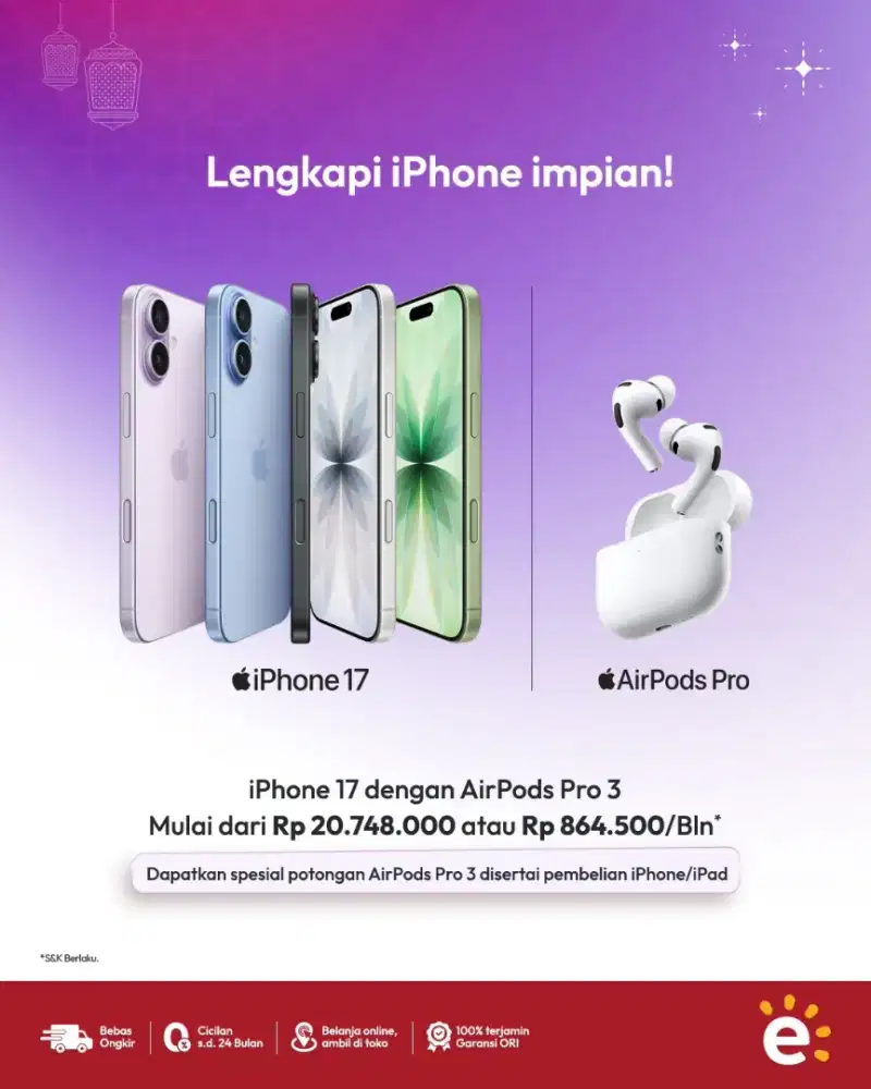 Promo Iphone 17