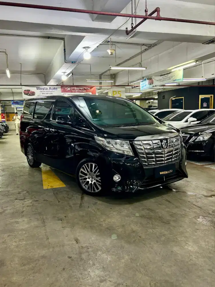 Low KM Toyota Alphard G ATPM 2016 nik 2015 Terawat