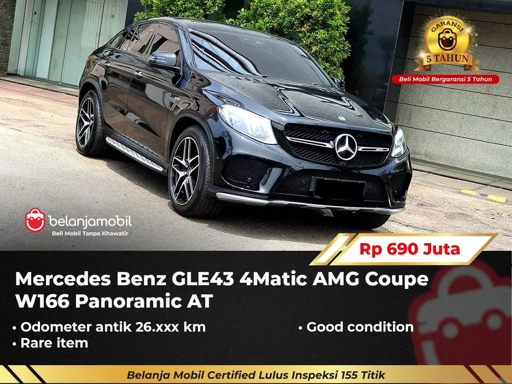 [ LOW KM ] Mercedes Benz Mercy GLE 43 GLE43 AMG W166 2017/2018