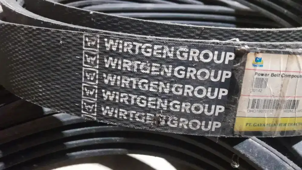 Vandbelt miling dram Wirtgent Recaycal WR 2500