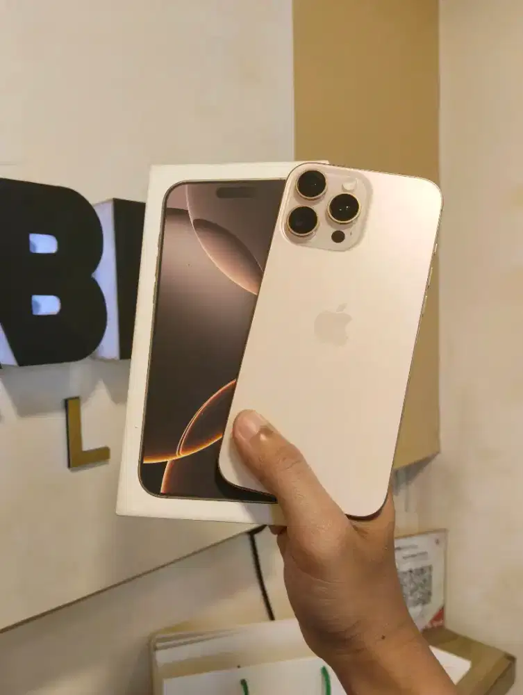 Jual Iphone 16 Promax 512Gb Second Mulus BH 96% Garansi Resmi Aktif