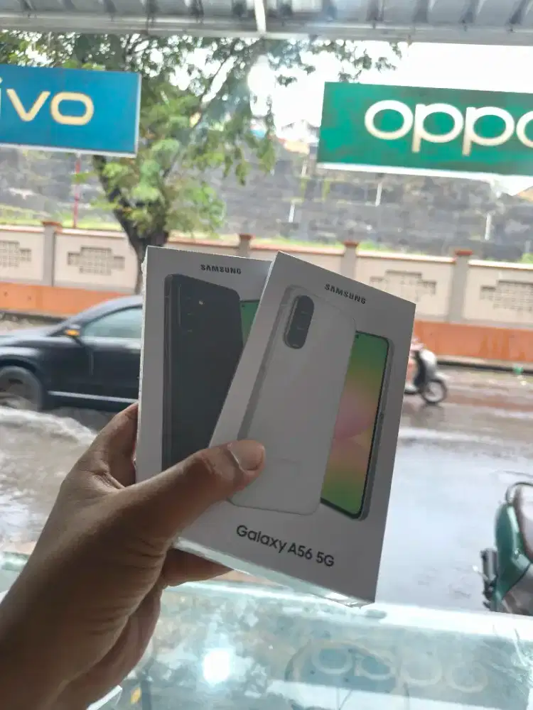 New Samsung galaxy A56 ram8/256 garansi resmi 1 tanun
