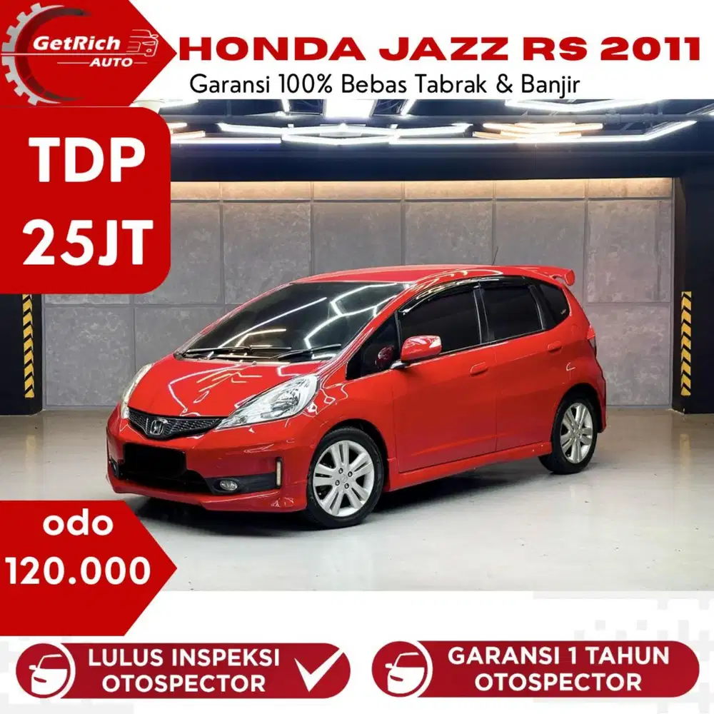 HONDA Jazz Rs 2011 Merah