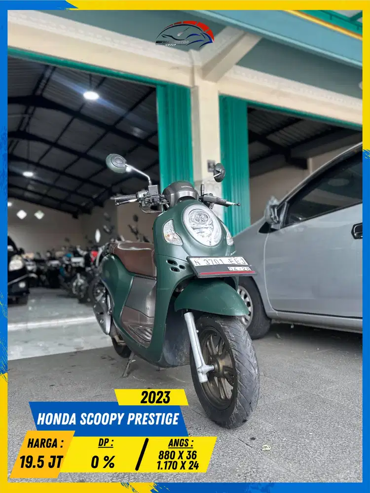 HONDA SCOOPY PRESTIGE 2023 MONGGO GAS POLL MASZEHH HIKMAH MOTOR KEPUH