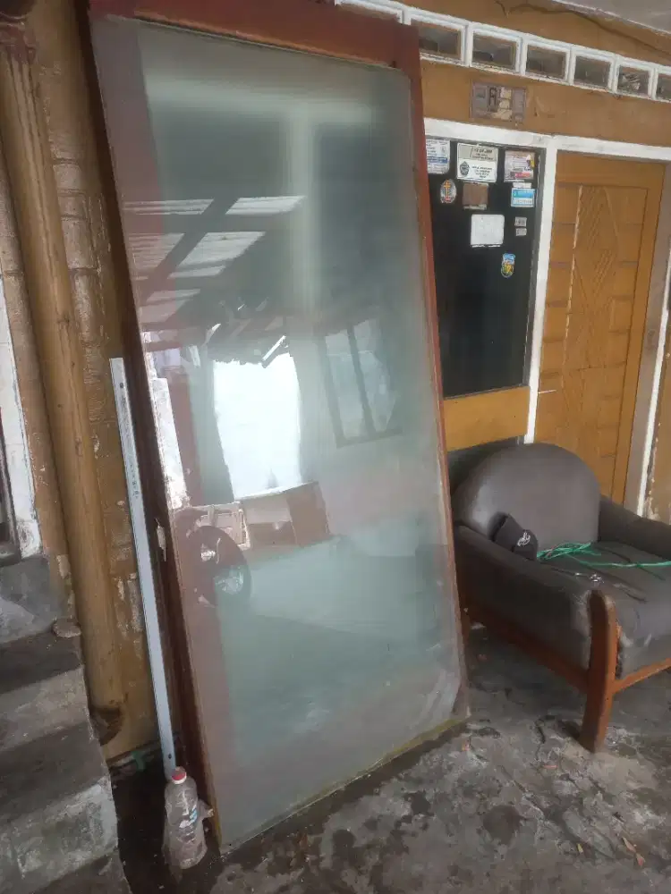 Murah Kaca bening tebal 5mm uk 210x90cm