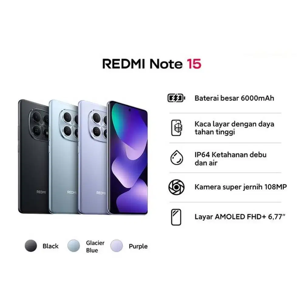 Redmi Note 15 4g 8/256 New