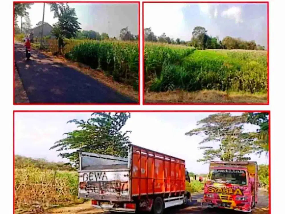 Dijual 10ha lahan industri di tulung klaten