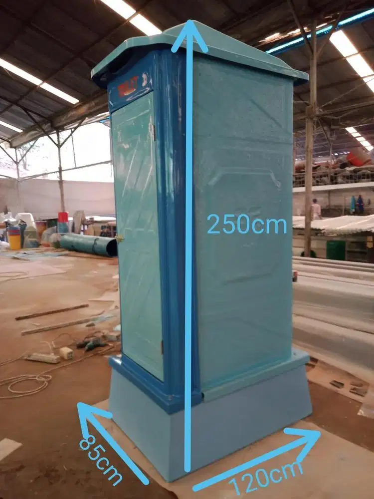 Toilet portable bahan tebal , kuat dan mura Palembang . Ready stok