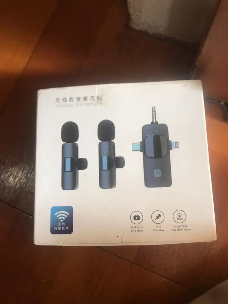 Mic wirelless cocok buat konten kreator