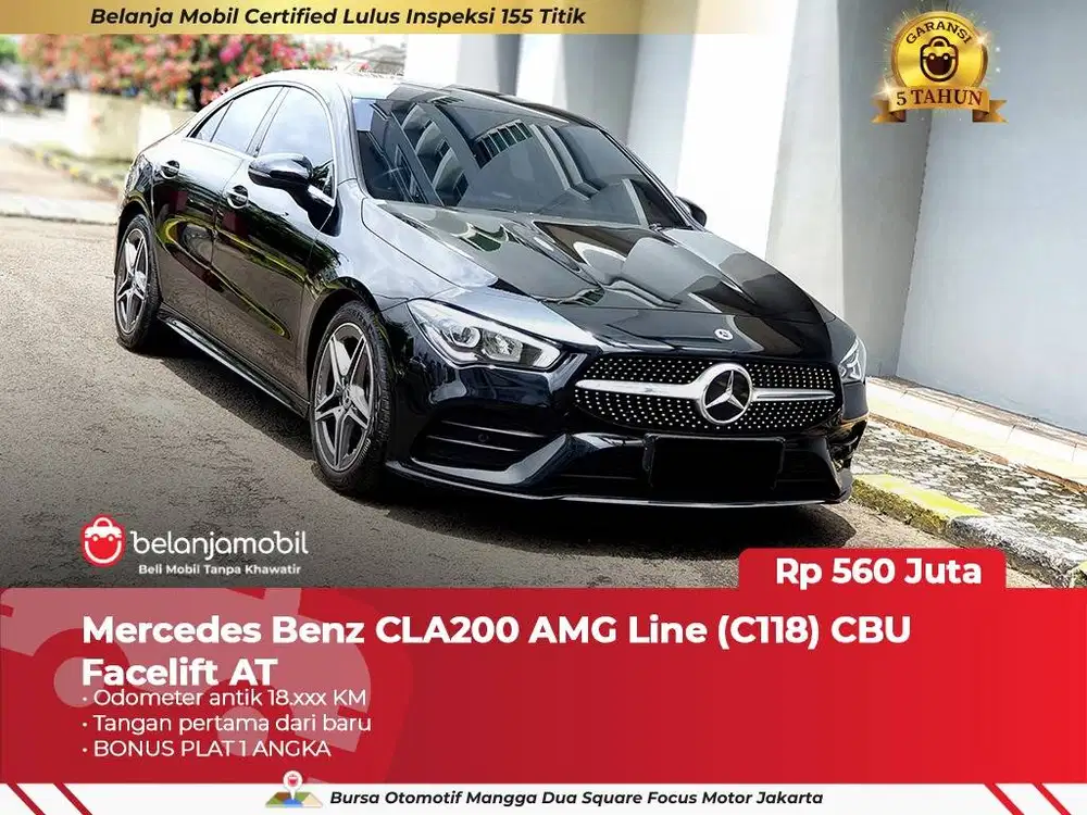 [ GARANSI 5TH ] Mercedes Benz Mercy CLA200 CLA 200 AMG 2020 2021