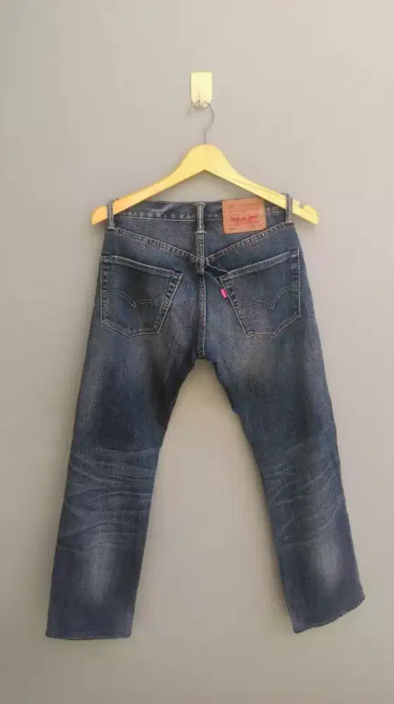 Levis 502 blu denim strech standard