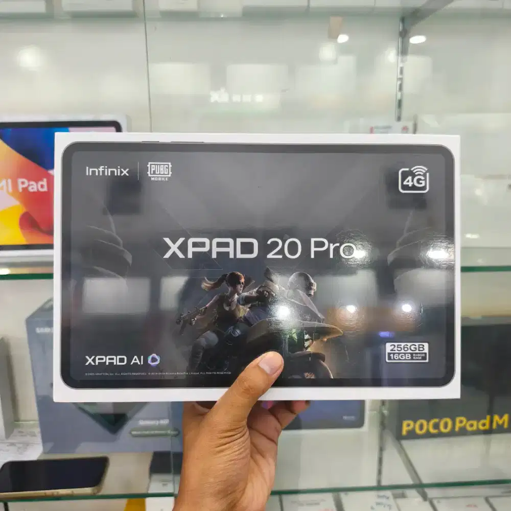 Infinix Xpad 20 Pro 8/256 Baru Segel Garansi Resmi