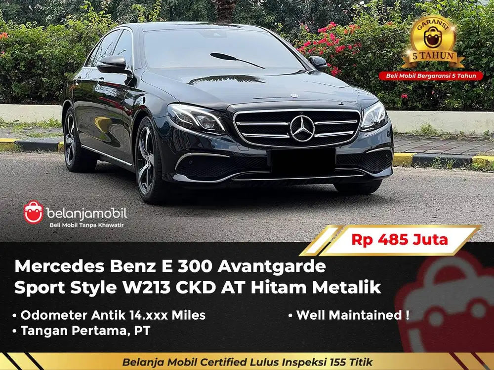 [LOW MILES] Mercedes Benz Mercy E300 E 300 Avantgarde W213 2019/2020