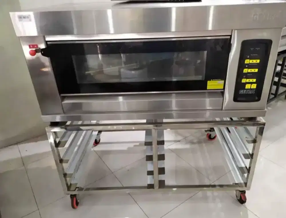 Oven GETRA 2 loyang Rfl 12GD.sudah include kaki
