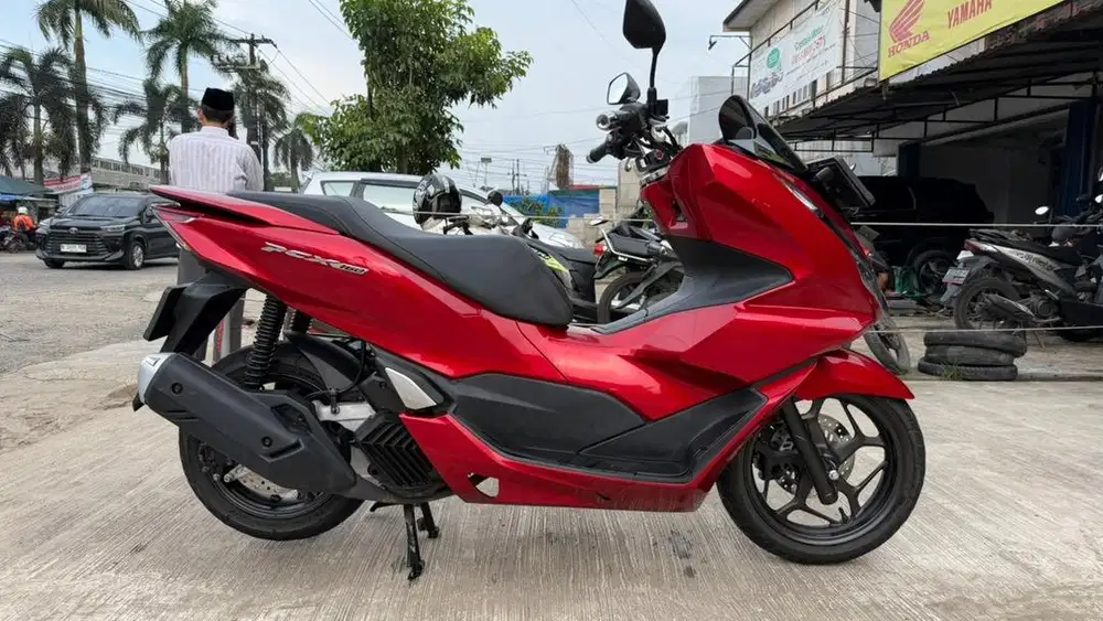 Honda pcx Merah Glosy