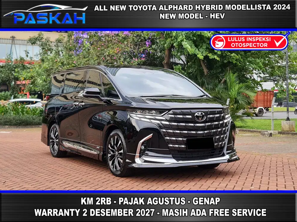 MODELISTA KM= 2RB GANJIL Toyota All New Alphard Hybrid MODELISTA