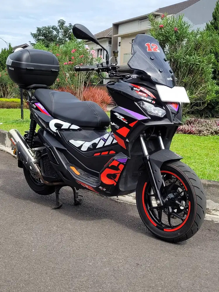 Aprilia SR GT 200 Replica Limited 2026 Masih Gress Full Aksesoris