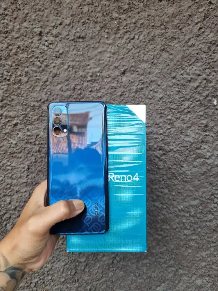 Oppo Reno 4 8/128 Fullset Murahh