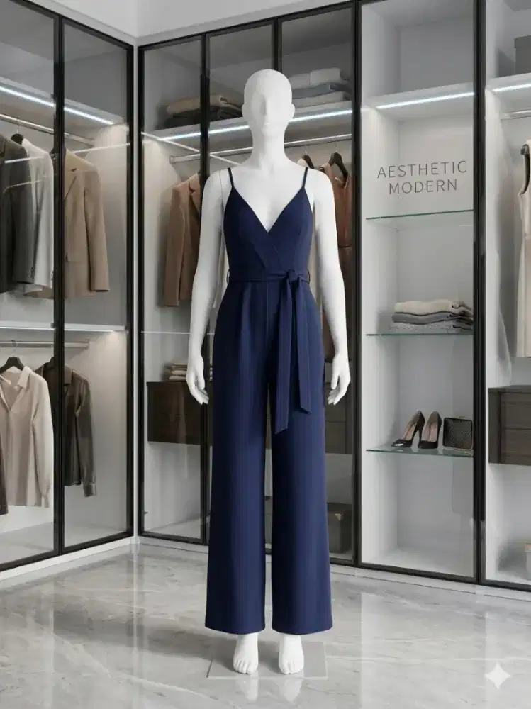 JUMSUIT SCUBA TEBAL WARNA NAVY