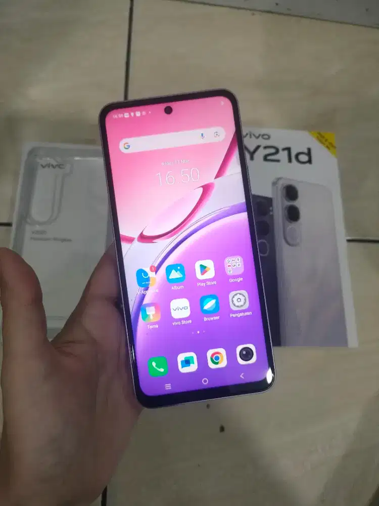 Vivo Y21d RAM 6/128GB Second Fullset