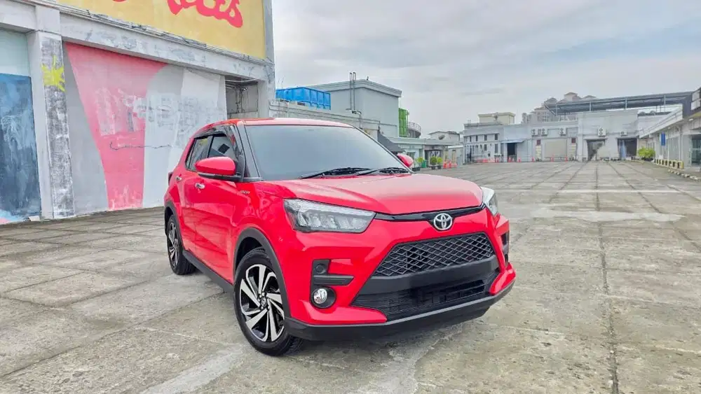 [KM 1.000 PERAK]TOYOTA RAIZE 1.0 TURBO G MERAH 2025 NON GR TSS 2026