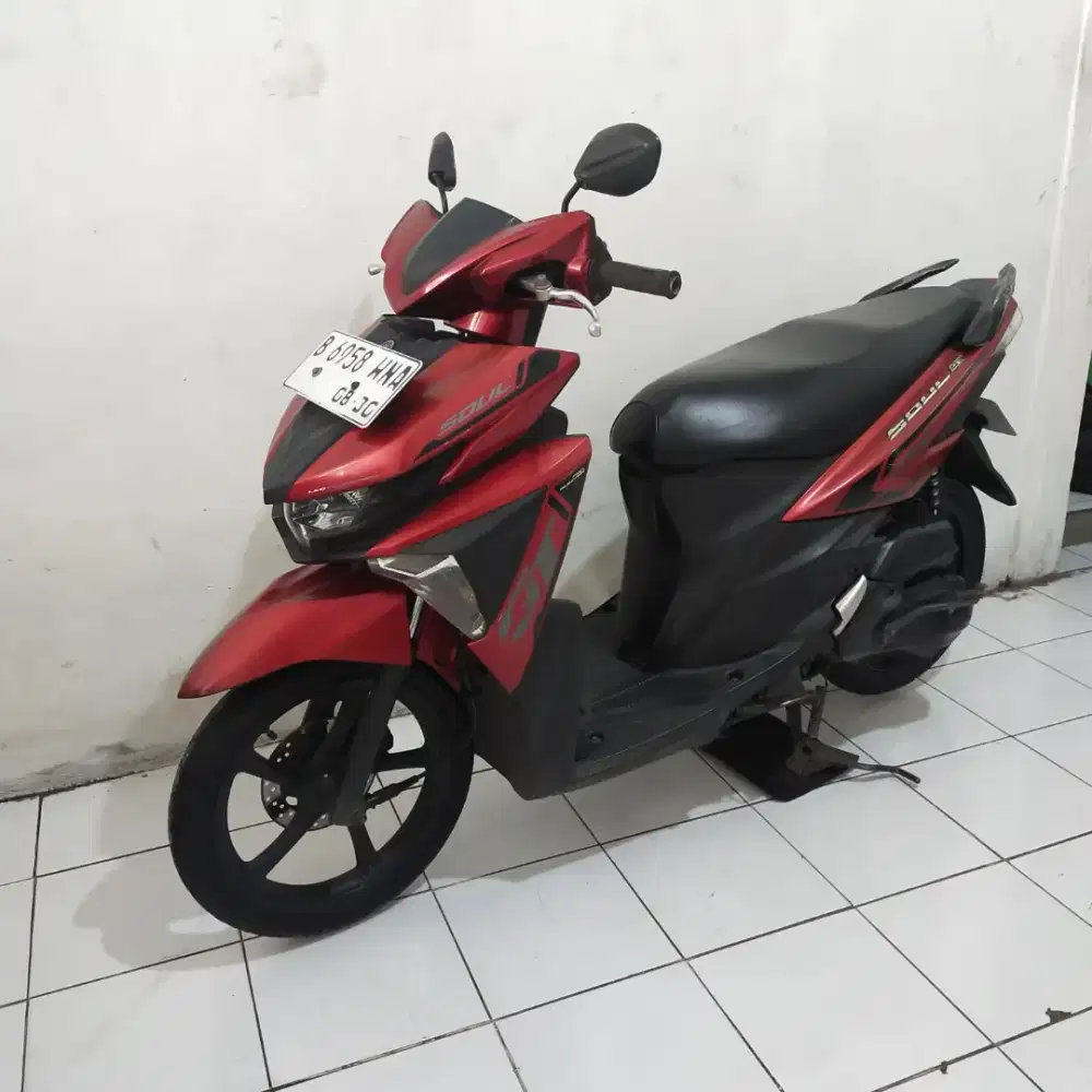 Yamaha Soul GT Blucore 2015 Orisinil Mesin Aluss Lengkap Bagus
