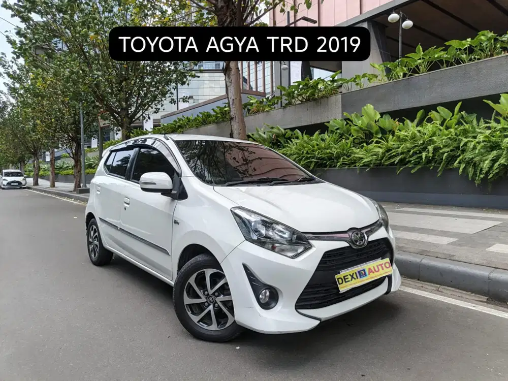 (KM20000)TOYOTA AGYA 1.2 AT TRD 2020 NIK 2019 ISTIMEWA KM RENDAH