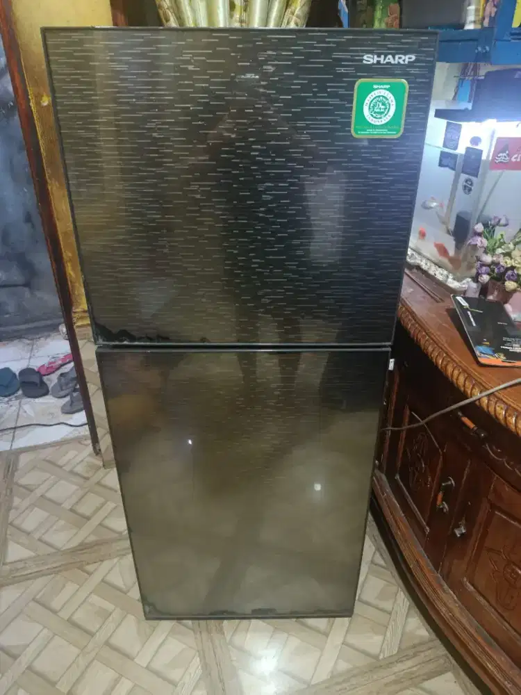 Kulkas 2 pintu merek Sharp