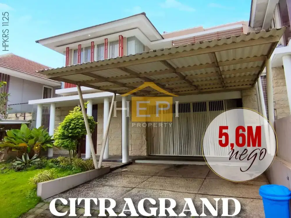 Dijual Rumah Mewah Full Furnished dengan View di Citragrand Semarang