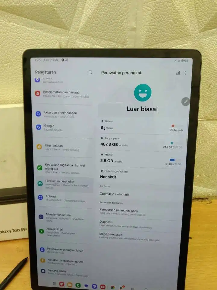 samsung z fold 5 256gb sein lengkap ori mulus