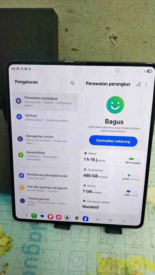 samsung z fold 3 256gb lengkap ori sein
